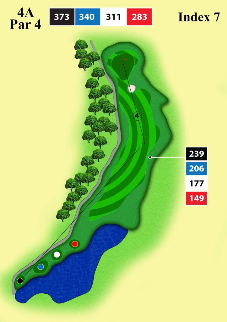 sơ đồ sân golf đại lải