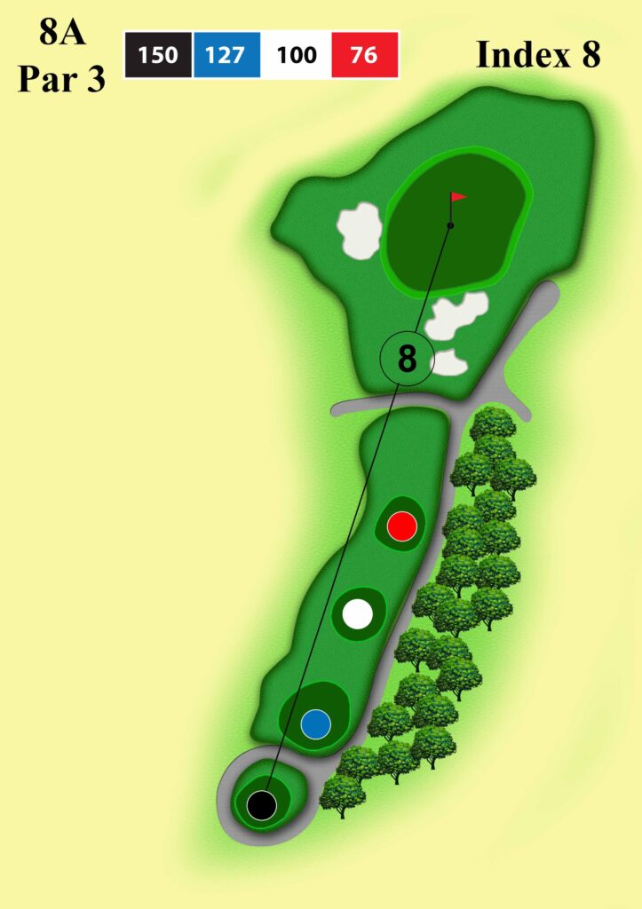 sơ đồ sân golf đại lải