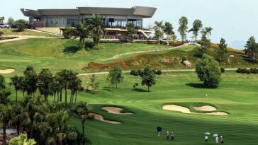 sân golf đầm vạc
