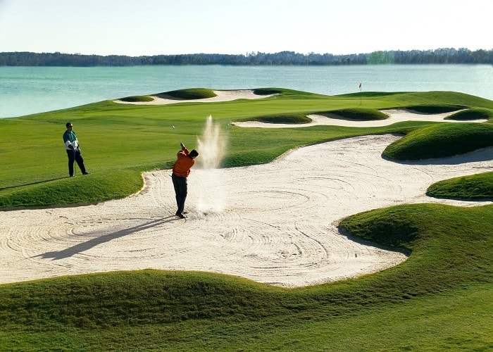 sân golf đầm vạc
