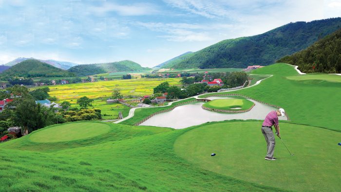 sân golf yên dũng bắc giang