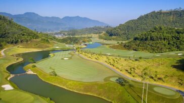 sân golf hilltop hòa bình