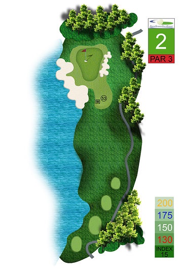 Bản đồ sân golf Đồ Sơn
