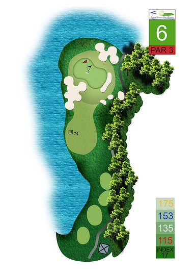 Bản đồ sân golf Đồ Sơn