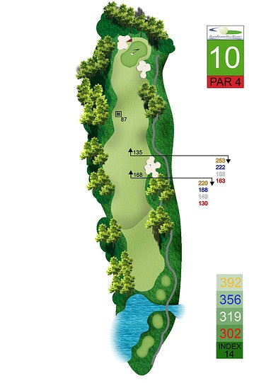 Bản đồ sân golf Đồ Sơn