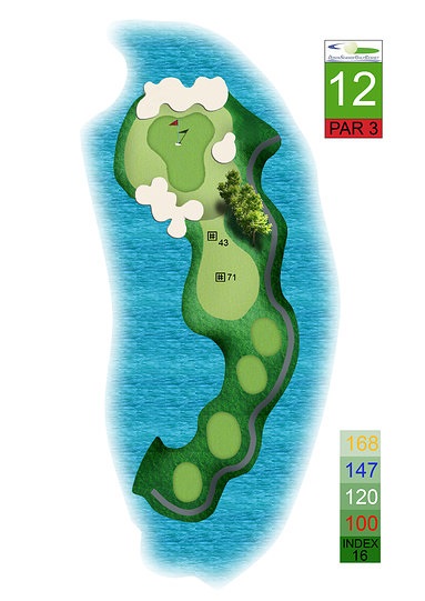 Bản đồ sân golf Đồ Sơn