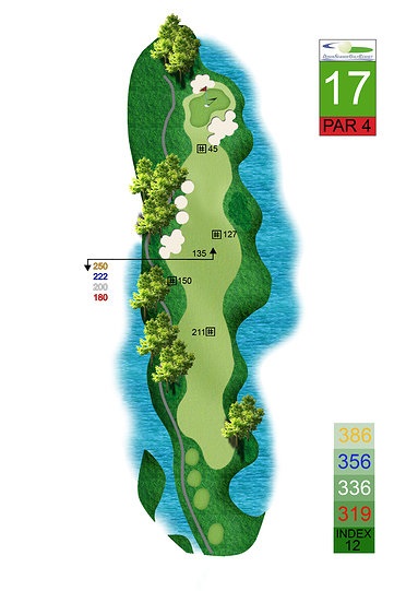 Bản đồ sân golf Đồ Sơn