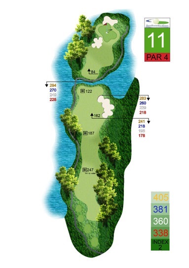 Bản đồ sân golf Đồ Sơn