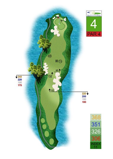 Bản đồ sân golf Đồ Sơn