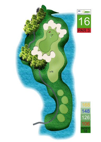 Bản đồ sân golf Đồ Sơn