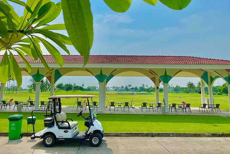 sân tập golf Sông Giá