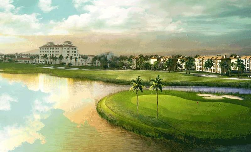 hình ảnh đẹp về sân golf Sông Giá