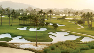 sân golf sông giá