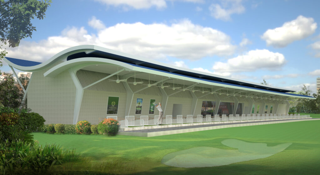 sân tập golf harmonie