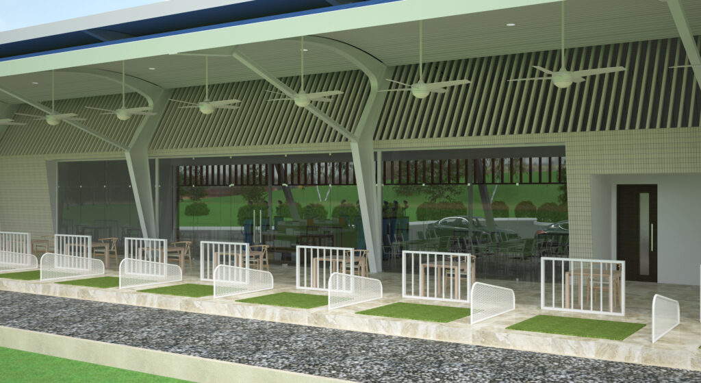sân tập golf harmonie