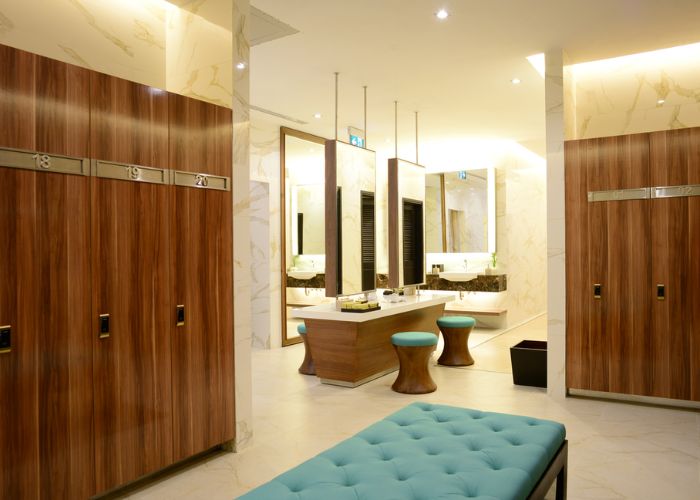 phòng thay đồ Sân golf Hồ Tràm Vũng Tàu