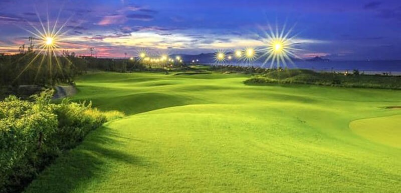 đèn đêm sân golf FLC Quy Nhơn