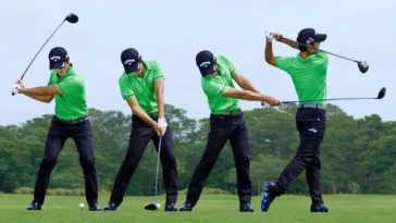 cách cầm gậy golf
