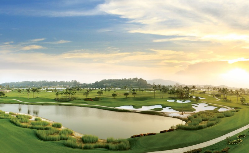 Sân golf Sông Giá - Sân golf Hải Phòng cảnh quan đẹp nhất