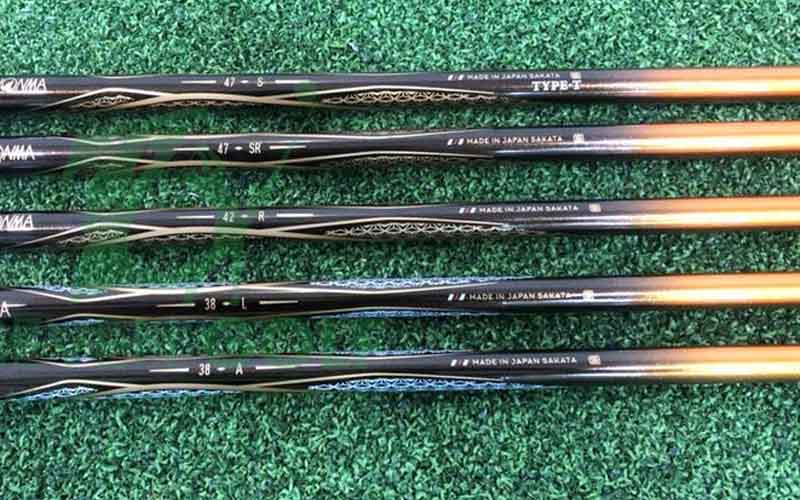 Các loại cán gậy golf theo thông số flex