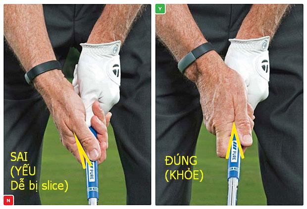 tư thế đánh golf chuẩn