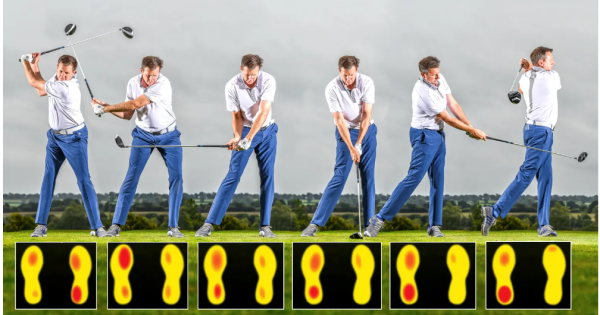 tư thế đánh golf chuẩn